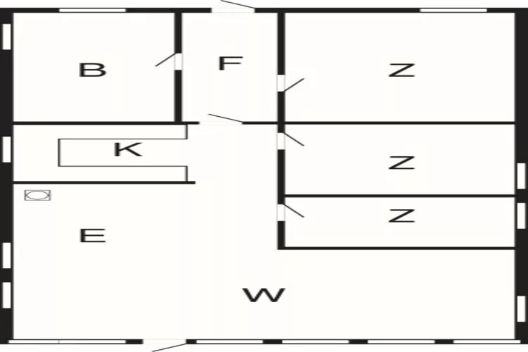 5 persoons vakantie huis in Jerup-By Traum-Plattegrond