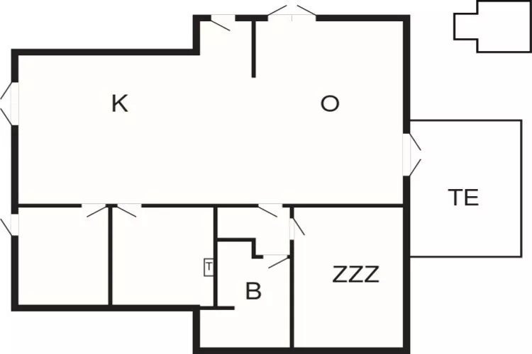 6 persoons vakantie huis in Kalundborg-By Traum-Plattegrond