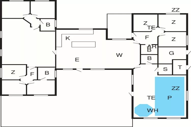 Luxe retraite met zwembad -- By Traum Ferienwohnungen-Plattegrond