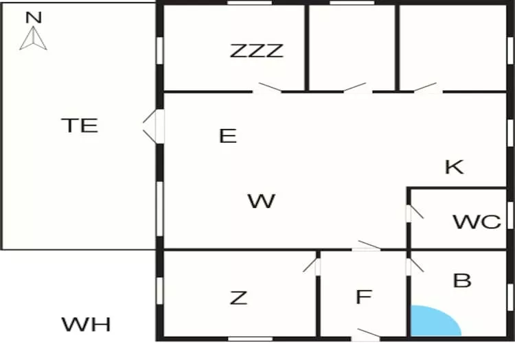 10 persoons vakantie huis in Frøstrup-By Traum-Plattegrond