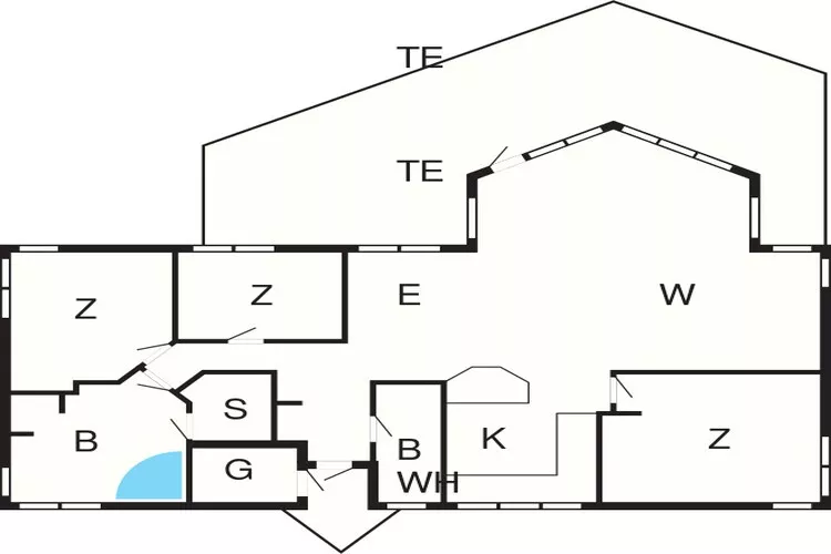 9 persoons vakantie huis in Væggerløse-By Traum-Plattegrond