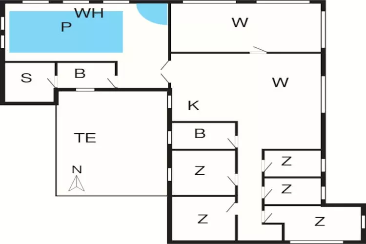 10 persoons vakantie huis in Vestervig-By Traum-Plattegrond