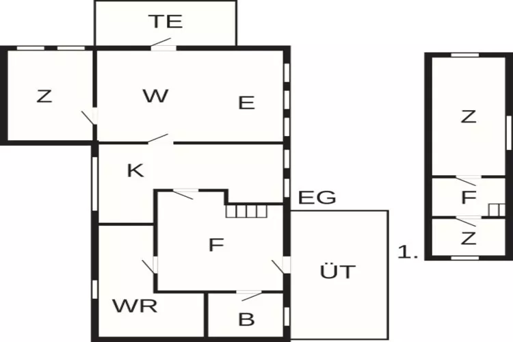 6 persoons vakantie huis in Thisted-By Traum-Plattegrond