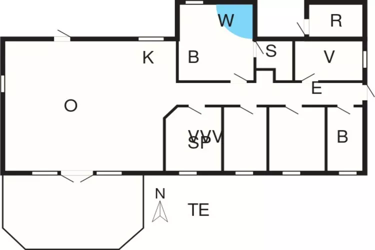 Gezellig strandverblijf -- By Traum Ferienwohnungen-Plattegrond
