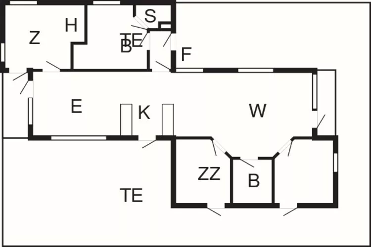 8 persoons vakantie huis in Haderslev-By Traum-Plattegrond