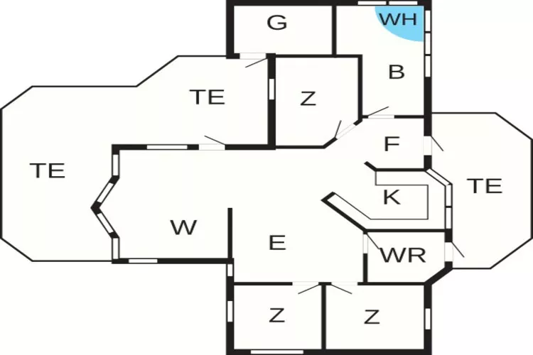 6 persoons vakantie huis in Oksbøl-By Traum-Plattegrond