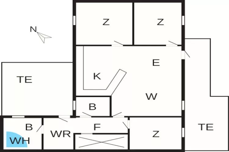 6 persoons vakantie huis in Lemvig-By Traum-Plattegrond