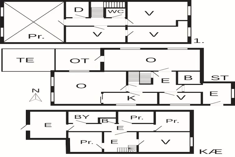 10 persoons vakantie huis in Bygstad-By Traum-Plattegrond
