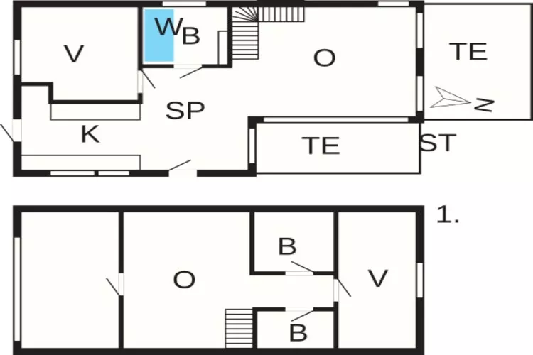4 persoons vakantie huis in Middelfart-By Traum-Plattegrond