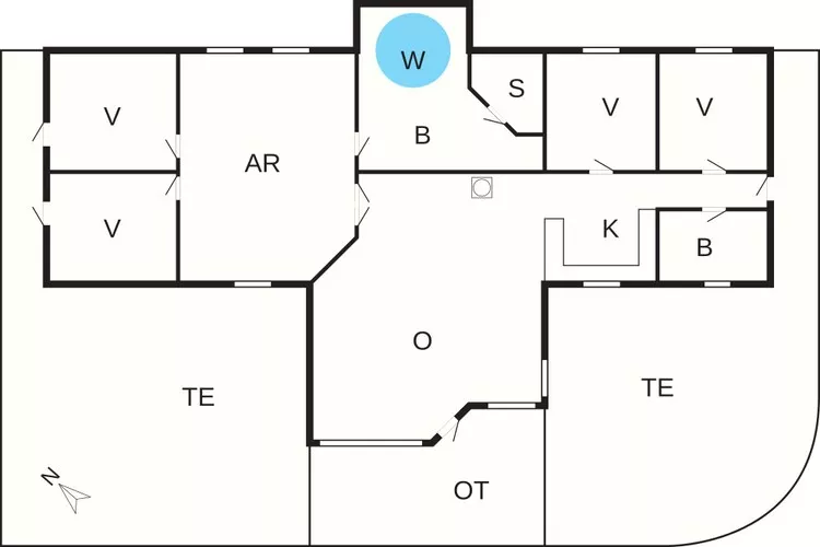 Luxe retraite met spa -- By Traum Ferienwohnungen-Plattegrond