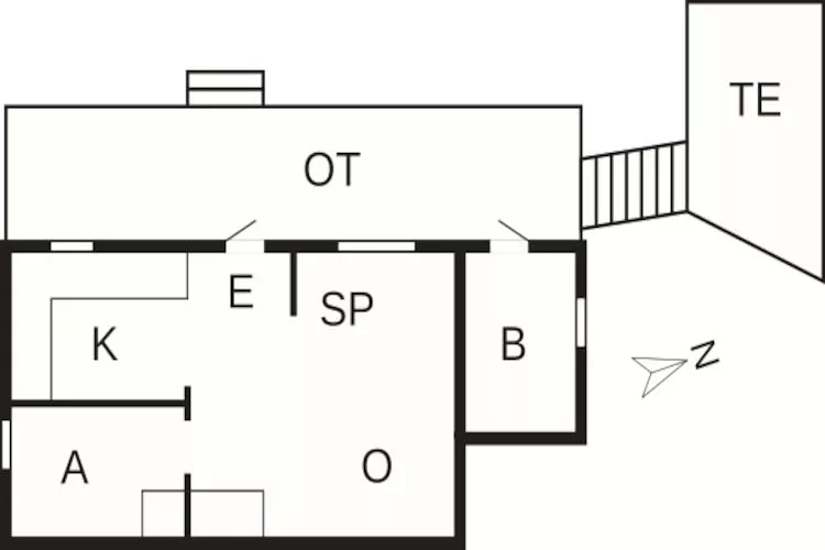 4 persoons vakantie huis in HAMBURGSUND-By Traum-Plattegrond