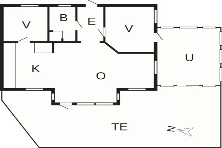 5 persoons vakantie huis in RONNEBY-By Traum-Plattegrond