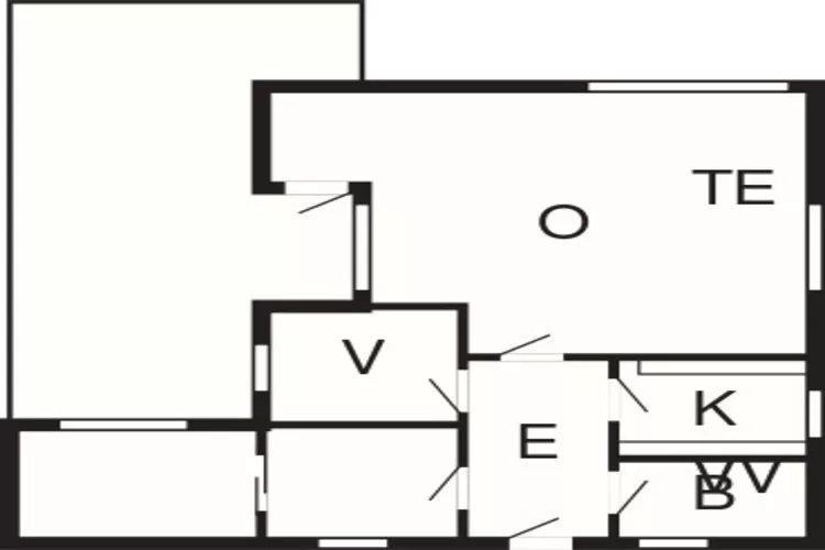 5 persoons vakantie huis in Løkken-By Traum-Plattegrond
