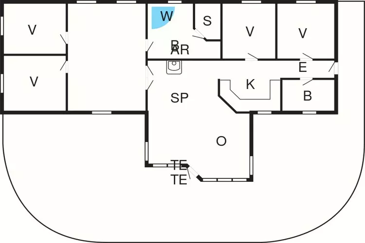 10 persoons vakantie huis in Ålbæk-By Traum-Plattegrond