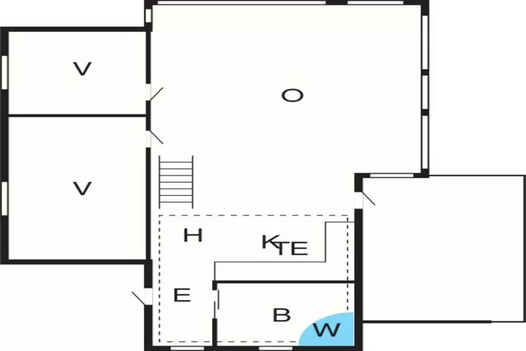 5 persoons vakantie huis in Hovborg-By Traum-Plattegrond