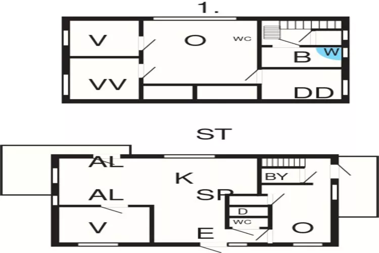 14 persoons vakantie huis in HOVA-By Traum-Plattegrond