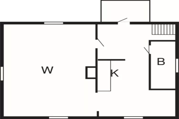 4 persoons vakantie huis in ANKARSRUM-By Traum-Plattegrond
