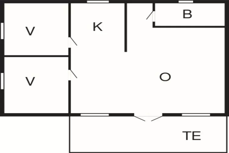 4 persoons vakantie huis in HÅCKSVIK-By Traum-Plattegrond