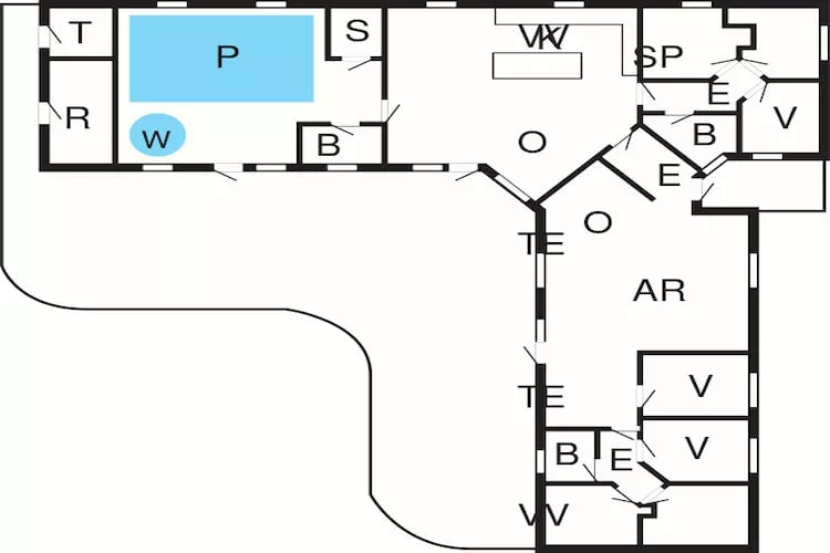 Luxe retraite met zwembad -- By Traum Ferienwohnungen-Plattegrond