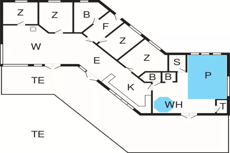 Luxe retraite met zwembad -- By Traum Ferienwohnungen-Plattegrond