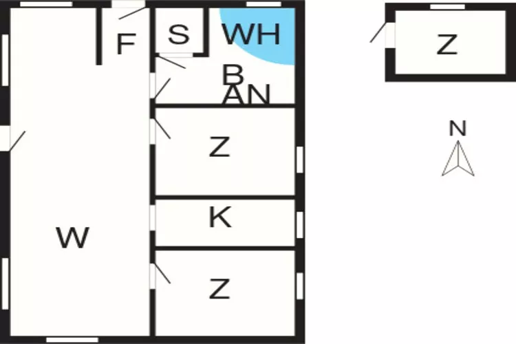 8 persoons vakantie huis in Hals-By Traum-Plattegrond