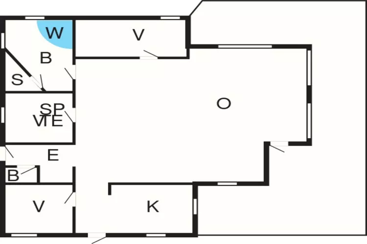 6 persoons vakantie huis in Jægerspris-By Traum-Plattegrond
