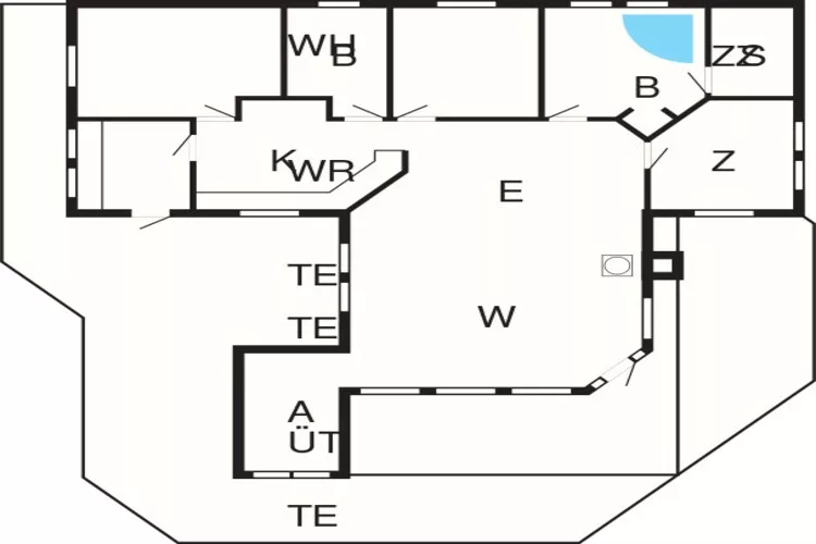 Panoramisch toevluchtsoord in Hejlsminde -- By Traum Ferienwohnungen-Plattegrond