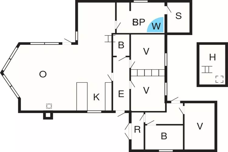 6 persoons vakantie huis in Faaborg-By Traum-Plattegrond