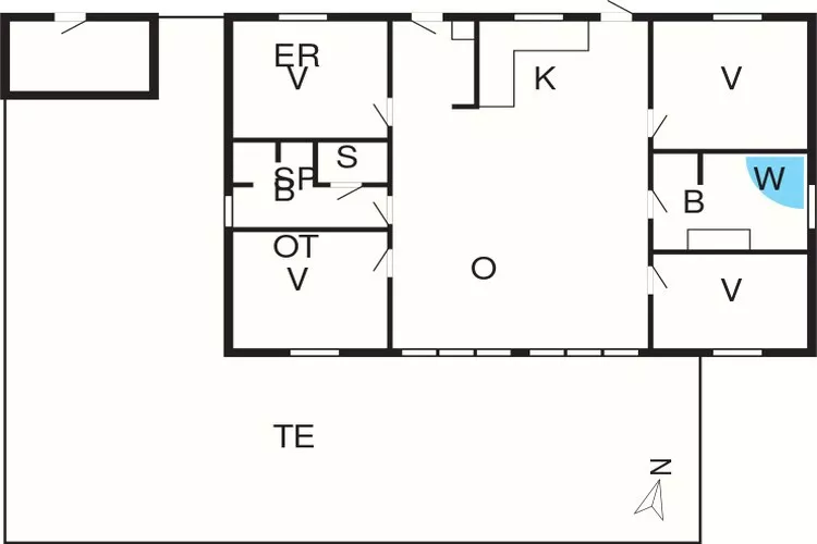 8 persoons vakantie huis in Væggerløse-By Traum-Plattegrond
