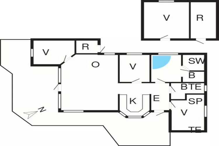 8 persoons vakantie huis in Otterup-By Traum-Plattegrond