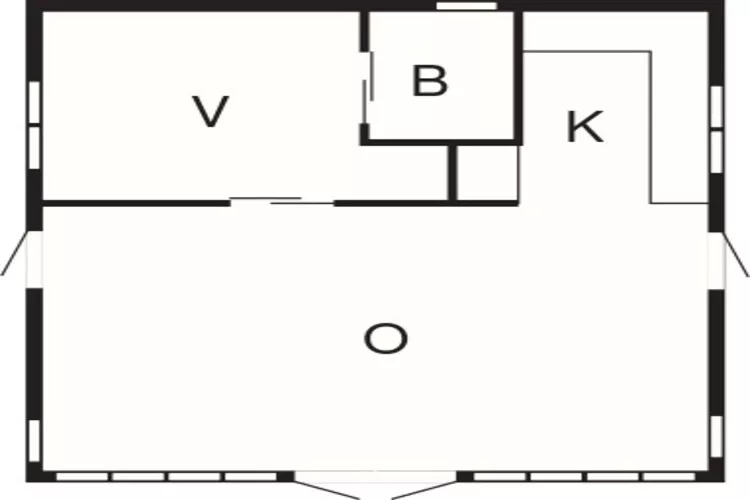 4 persoons vakantie huis in Martofte-By Traum-Plattegrond