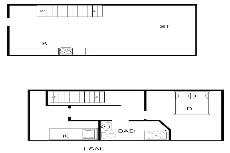 4 persoons vakantie huis in Fanø-By Traum-Plattegrond