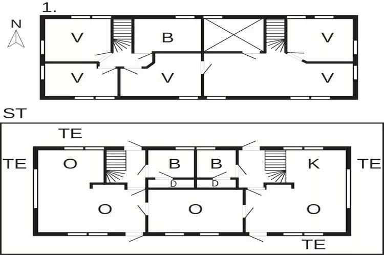 12 persoons vakantie huis in bremnes-By Traum-Plattegrond