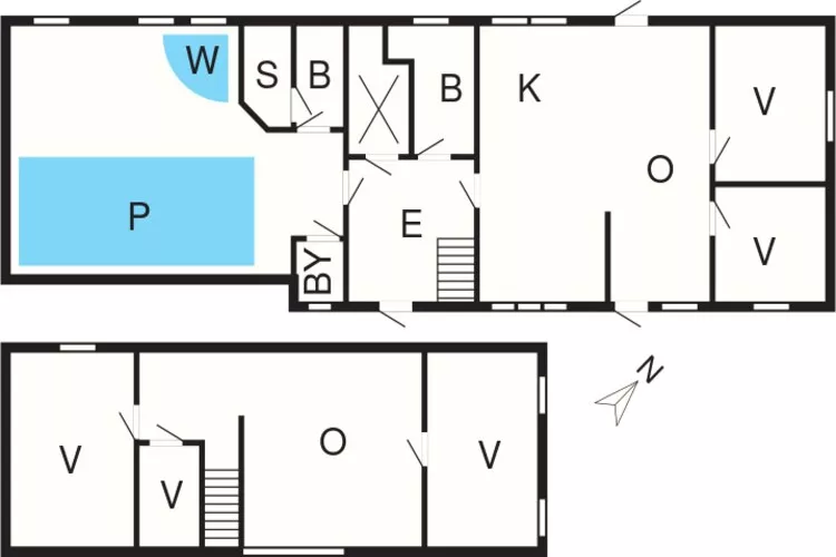Luxe retraite met zwembad -- By Traum Ferienwohnungen-Plattegrond