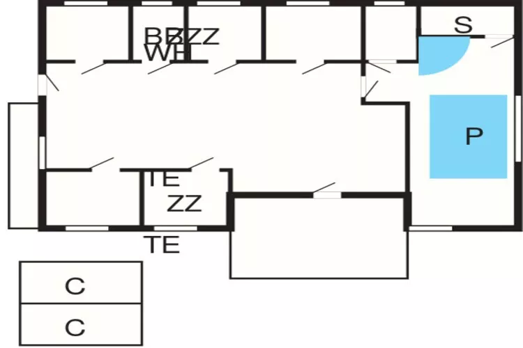 Luxe zwembadhuis bij zee -- By Traum Ferienwohnungen-Plattegrond