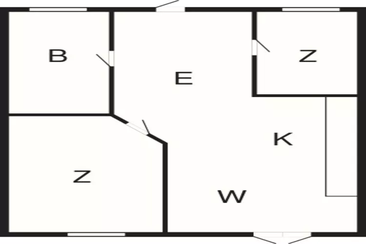 4 persoons vakantie huis in Aakirkeby-By Traum-Plattegrond