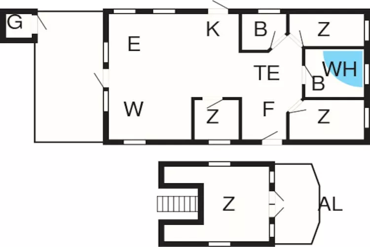 Afgelegen toevlucht nabij strand -- By Traum Ferienwohnungen-Plattegrond