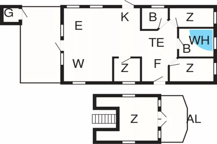 Afgelegen toevlucht nabij zee -- By Traum Ferienwohnungen-Plattegrond