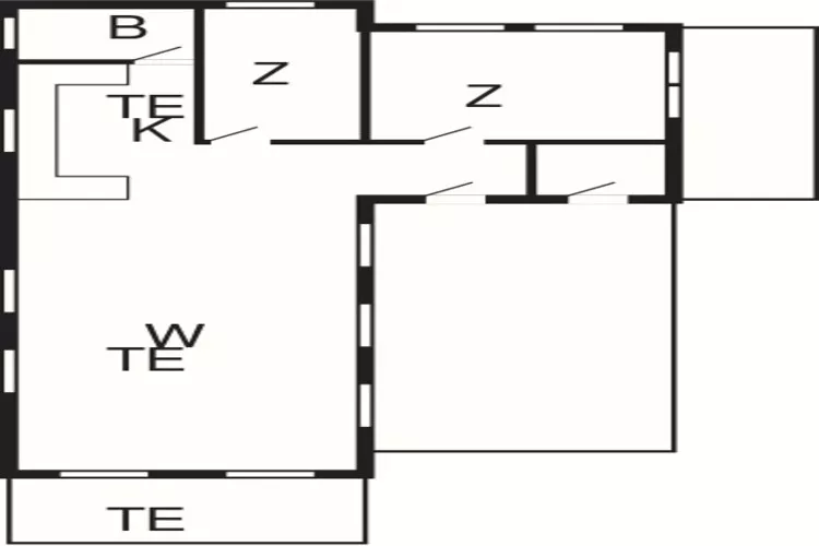 5 persoons vakantie huis in Løkken-By Traum-Plattegrond