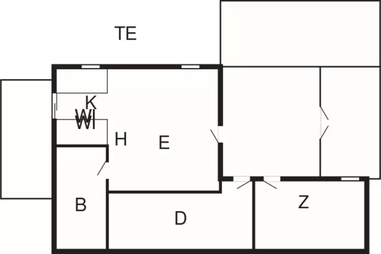 Zeezicht ontsnapping -- By Traum Ferienwohnungen-Plattegrond