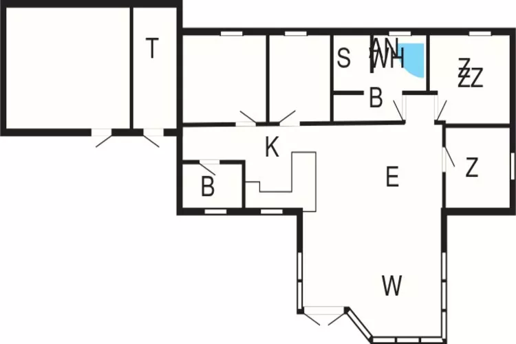 Stijlvol toevluchtsoord bij Kvie-meer -- By Traum Ferienwohnungen-Plattegrond