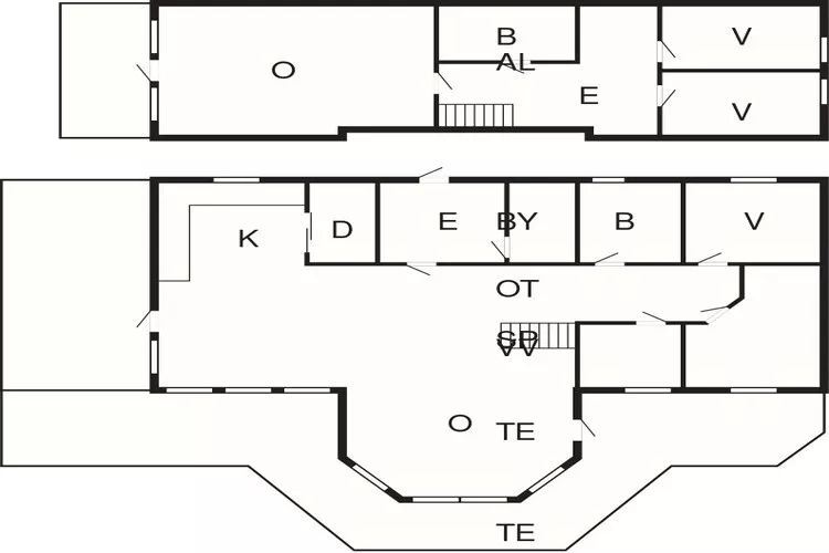8 persoons vakantie huis in Valldal-By Traum-Plattegrond
