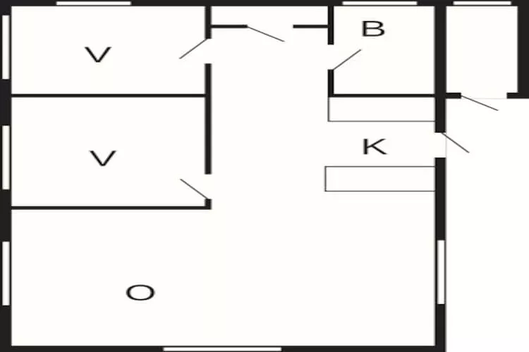 Gezellig toevluchtsoord bij Marielyst -- By Traum Ferienwohnungen-Plattegrond