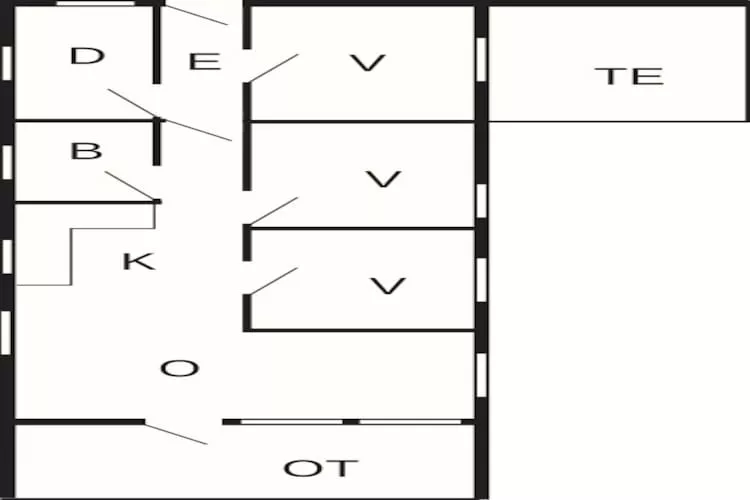 6 persoons vakantie huis in Rødby-By Traum-Plattegrond