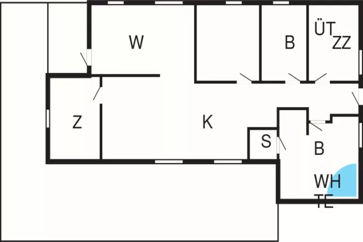 6 persoons vakantie huis in Oksbøl-By Traum-Plattegrond