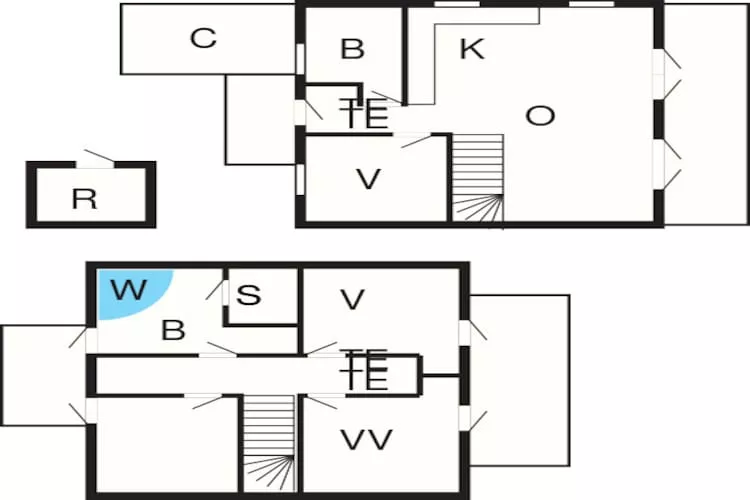 8 persoons vakantie huis in Gjern-By Traum-Plattegrond