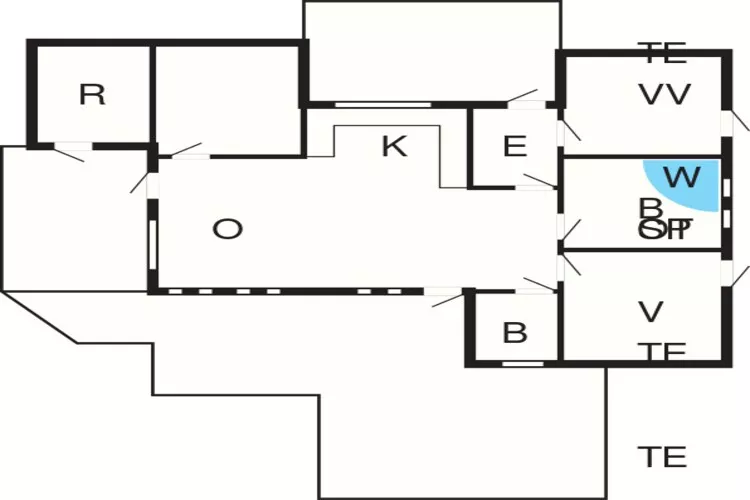 6 persoons vakantie huis in Hirtshals-By Traum-Plattegrond