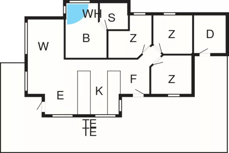 Luxe retraite nabij strand -- By Traum Ferienwohnungen-Plattegrond