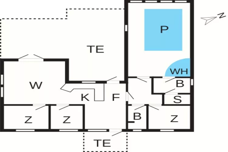 8 persoons vakantie huis in Blåvand-By Traum-Plattegrond