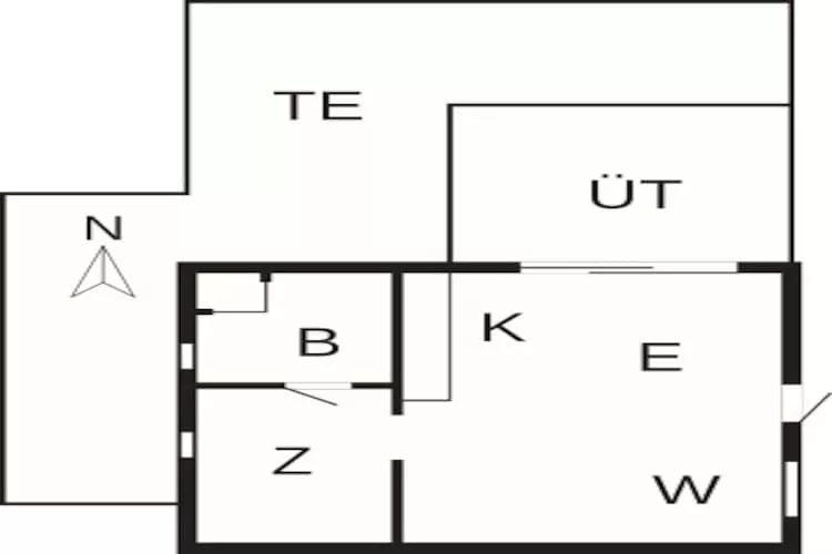 5 persoons vakantie huis in KÅLLEKÄRR-By Traum-Plattegrond